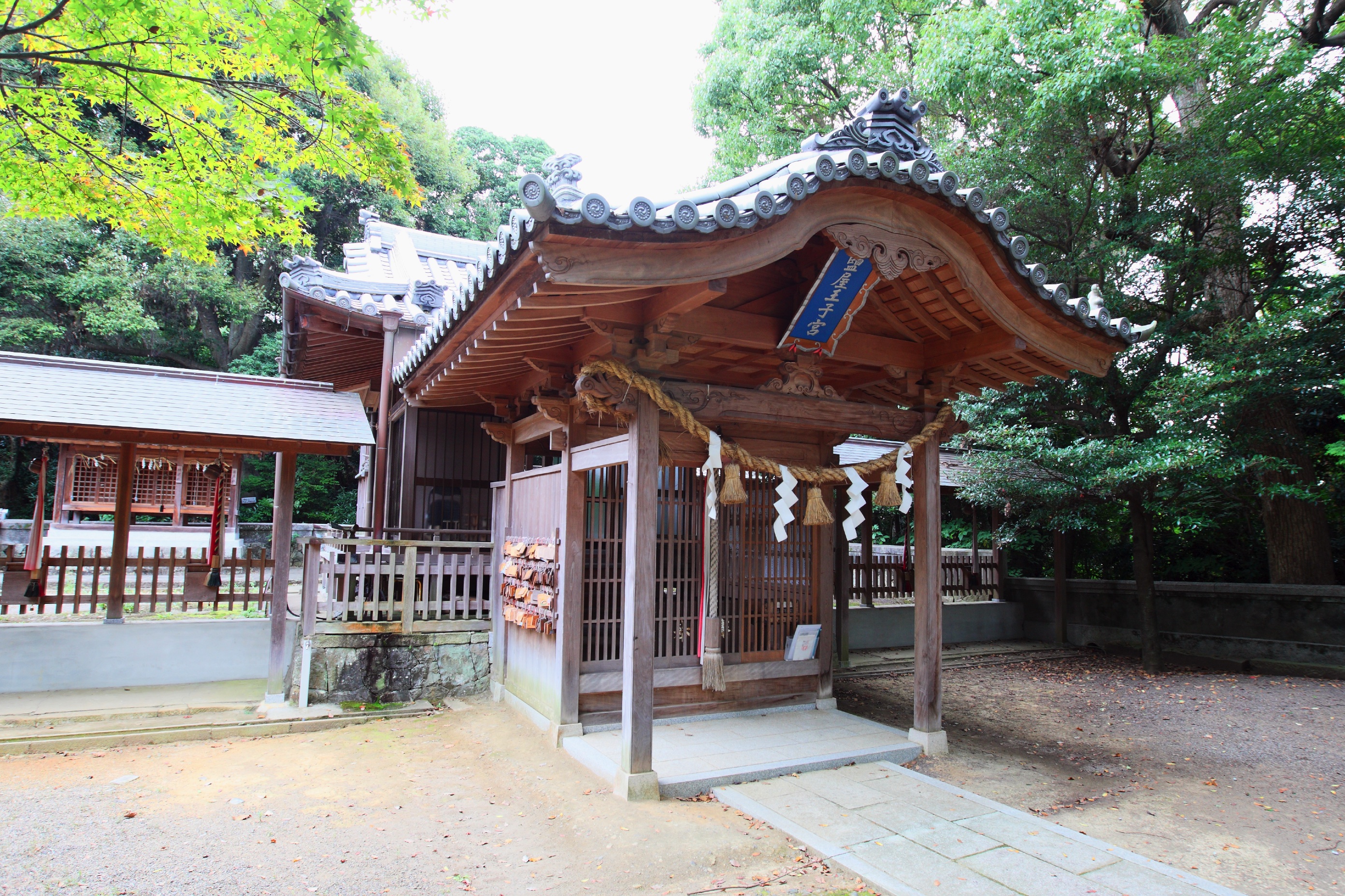 Hidakaminato Shioya Green Space (Sio Top) A Shrine Visited by Many for Safe Childbirth Prayers!